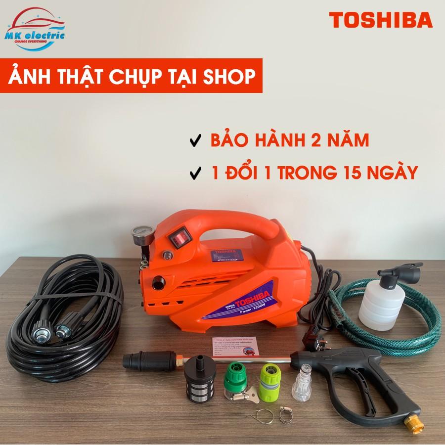 Máy rửa xe mini I Máy rửa xe cao áp TOSHIBA 2200W SA 889 - Có áp chống giật + Chống cháy