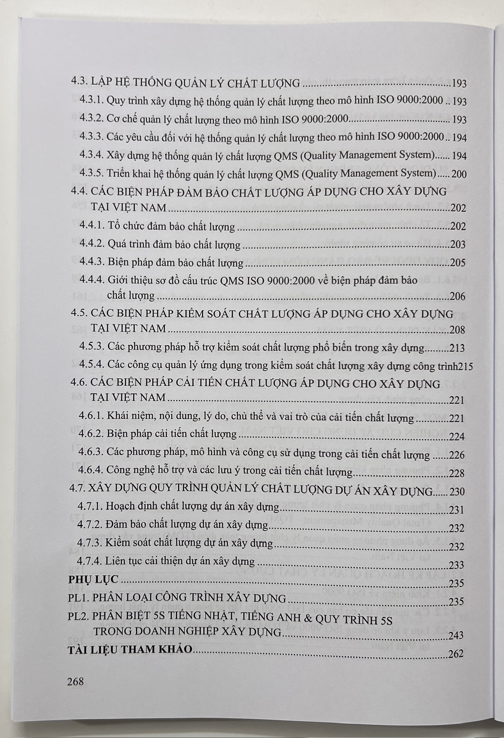 Sách - Quản Lý Chất Lượng Công Trình Xây Dựng Kinh Nghiệm Quốc Tế Và Quy Định Của Việt Nam