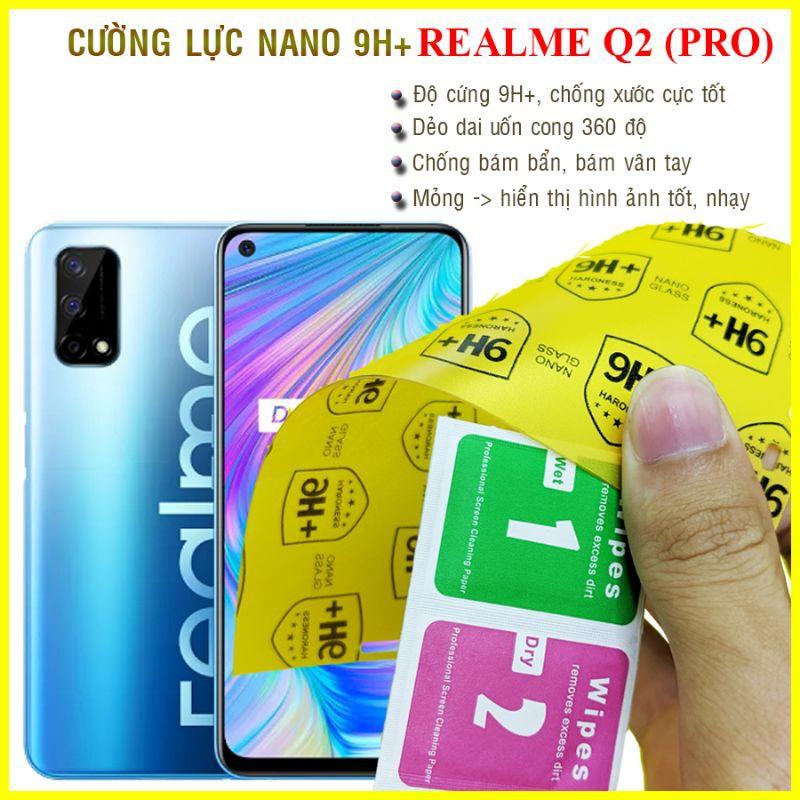 Dán cường lực dẻo nano dành cho Realme Q2, Realme Q2 Pro