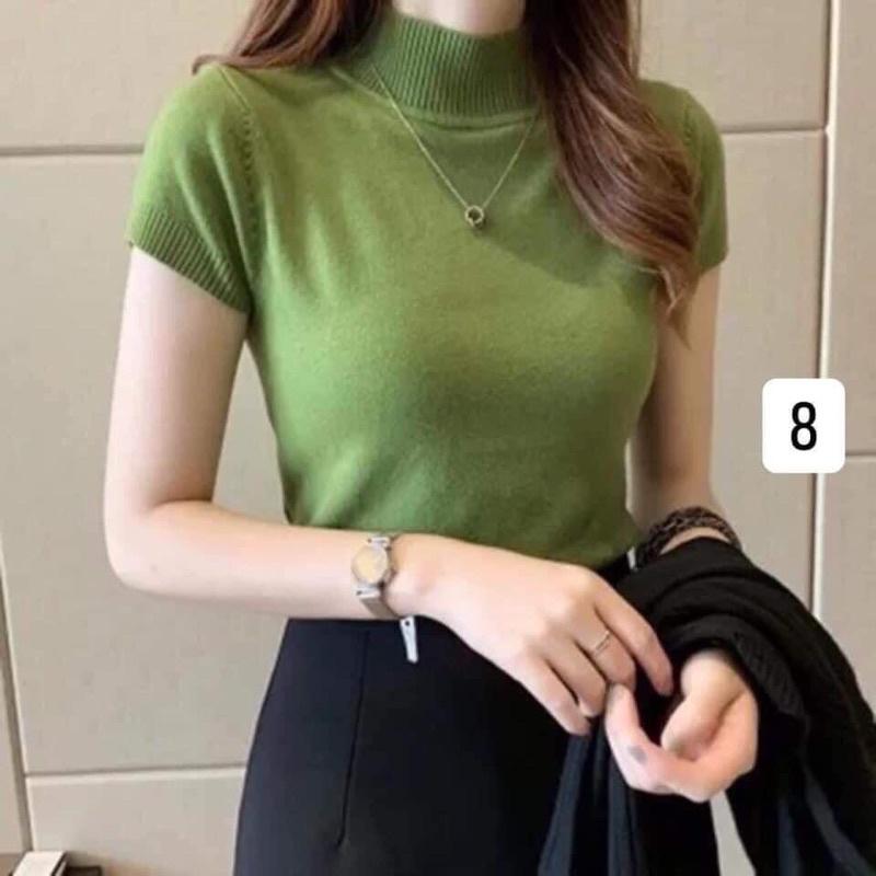 QC243 ÁO LEN NGẮN TAY
