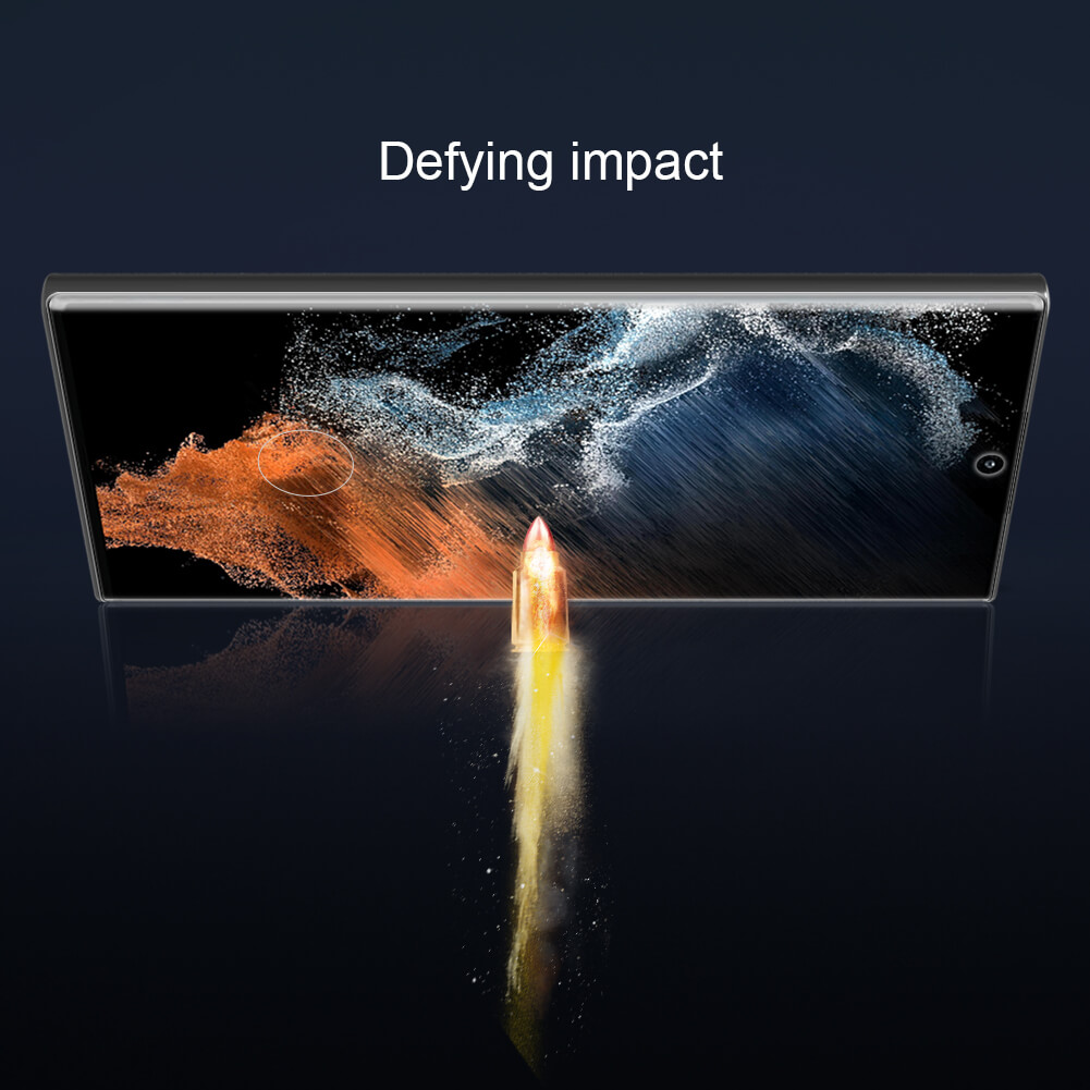 Miếng dán kính cường lực full 3D cho Samsung Galaxy S22 Ultra hiệu Nillkin CP+ Max - Hàng nhập khẩu