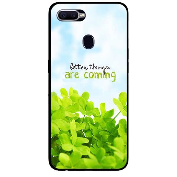 Ốp lưng dành cho Oppo A12 - A5s  mẫu Cỏ Xanh Và Chữ