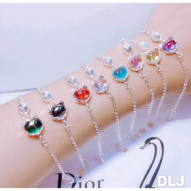 Lắc xích hồ ly đủ màu theo mệnh