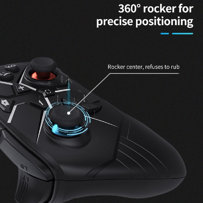 Gamepad tay game Không dây Bluetooth TS101 đa kết nối cho máy tính, laptop, smartphone, máy tính bảng