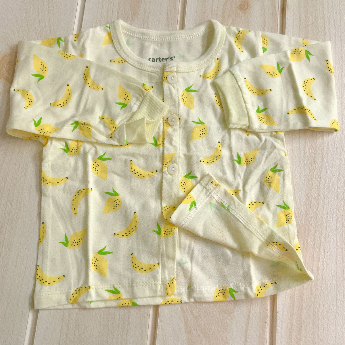 Bộ đồ sơ sinh in hình dài tay dành cho bé trai và bé gái