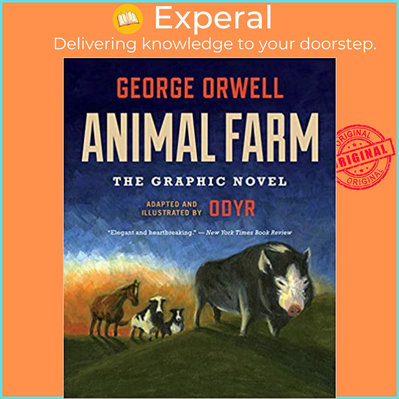 Sách - Animal Farm The Graphic Novel by George Orwell US edition, paperback