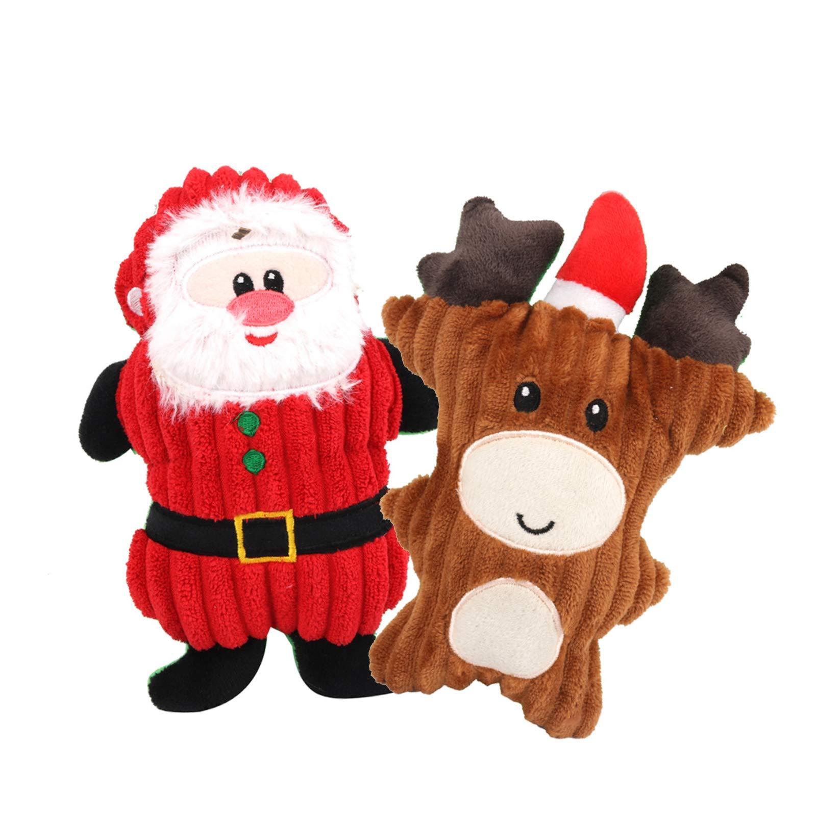 Đồ chơi Giáng sinh cho chó, đồ chơi squeaky, đồ chơi nhai tương tác, đồ chơi chó, đồ chơi chó con sang trọng, đồ chơi chó con