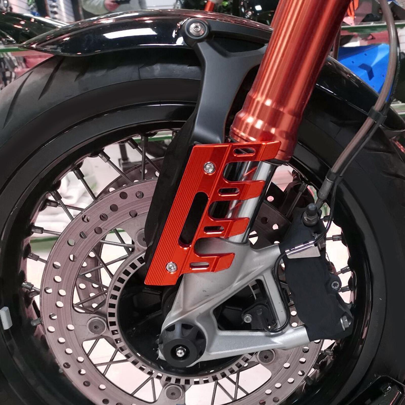 Front Fender Slider Protection Guard Cover Trim For Kawasaki Z750 Z800 Red