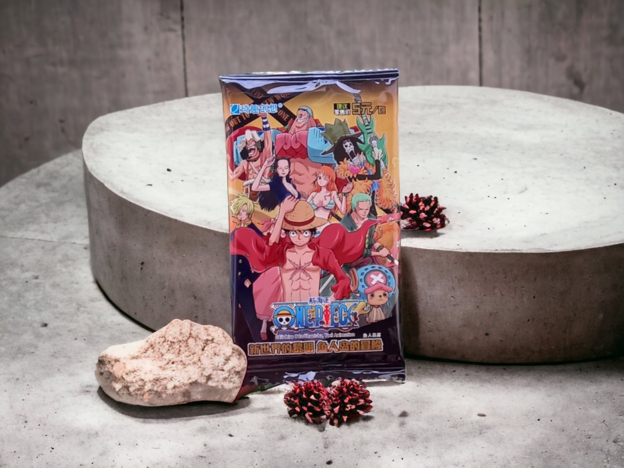 (FULL BOX) Hộp Thẻ Bài Anime One Piece ảnh thẻ nhân phẩm ngẫu nhiên chibi xinh xắn giá rẻ