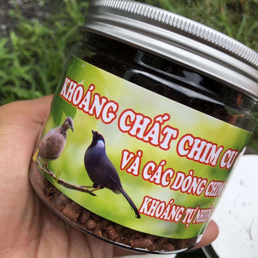 Khoáng chất chim cu gáy Javan, khoáng chất dành cho các chim cảnh, gà đá, sóc, hamster