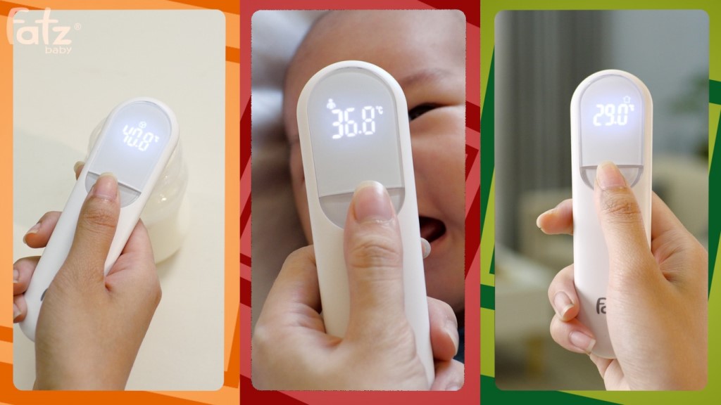 Nhiệt Kế Hồng Ngoại Không Tiếp Xúc Fatz Baby Prompt 3 JXB-319