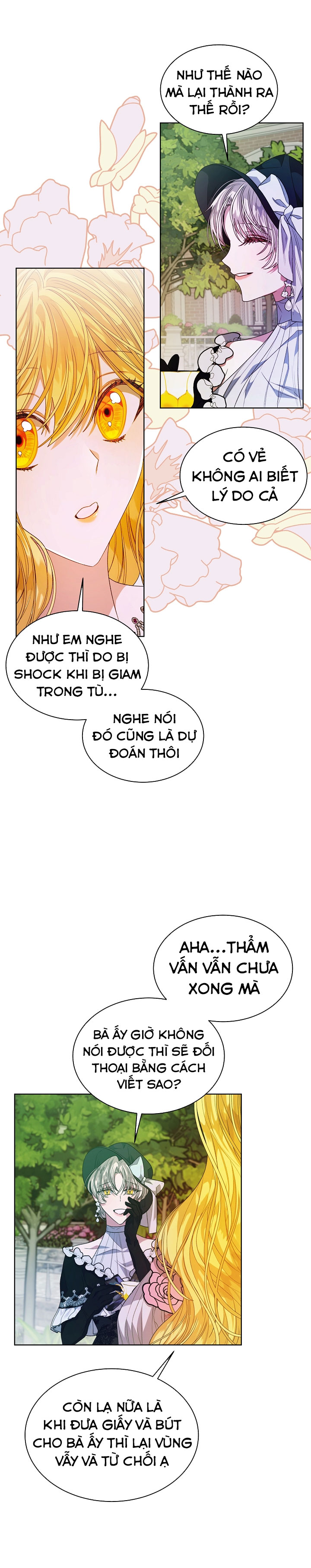 xuyên không trở thành chị gái phản diện của nữ chính chapter 35 3