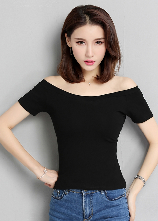 ÁO THUN NỮ TRỄ VAI