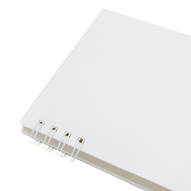 Sổ Ghi Chú Lò Xo A5 - Zhejiang Jiawei PPA5080A292 - Màu Trắng