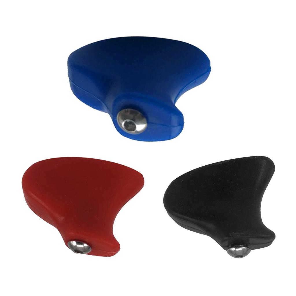Archery Bow Finger Tab Protector Guard for Recurve Bow Left Right Hand Black