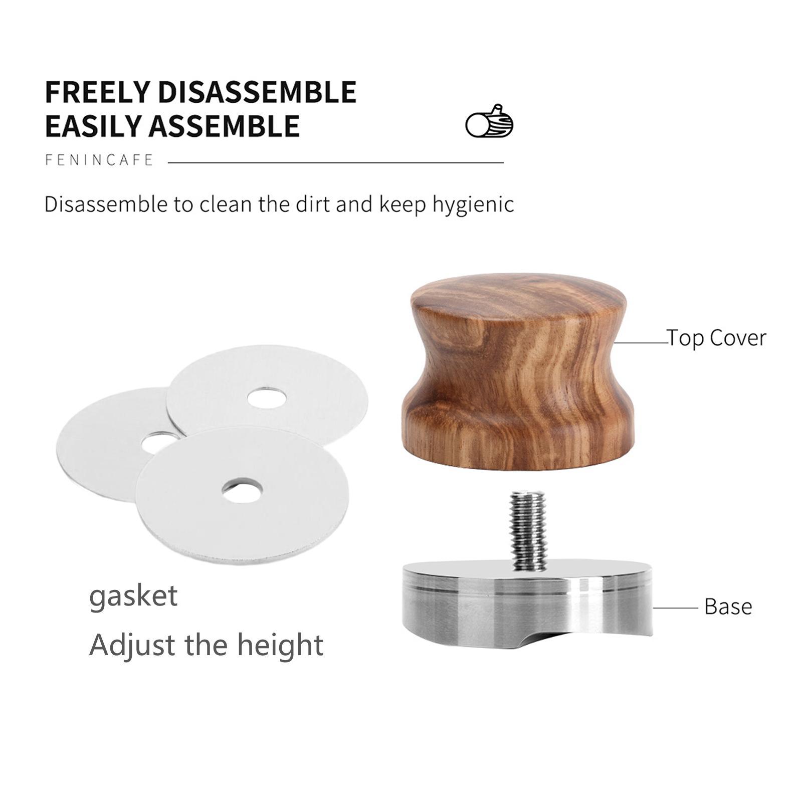 Coffee Distributor Hand Tampers Handheld Non Slip Espresso Tamper for Portafilter