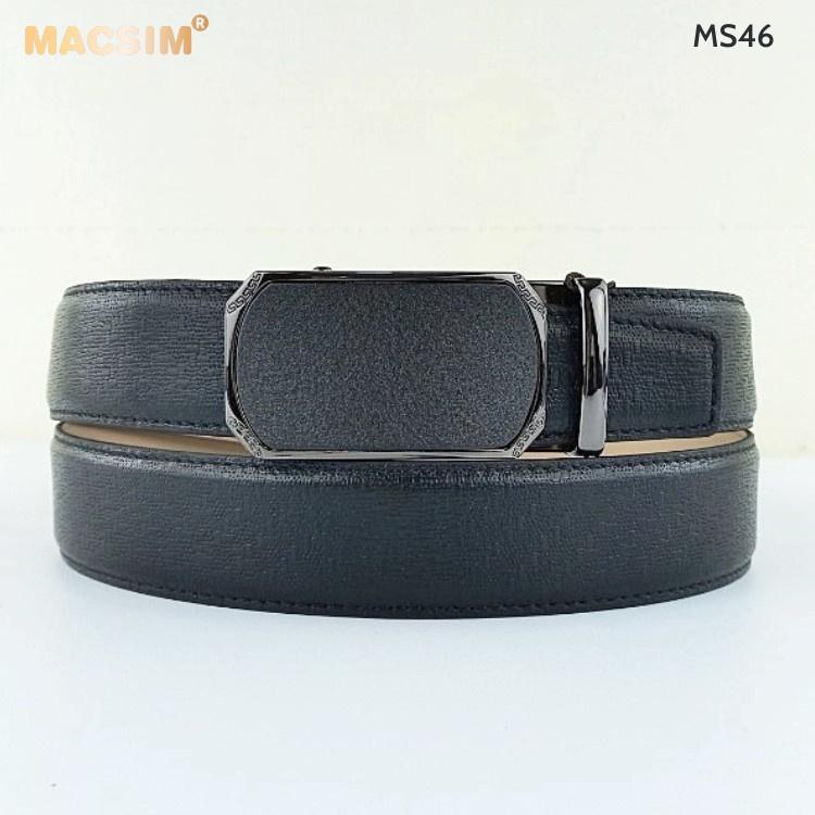 Thắt lưng nam da thật cao cấp nhãn hiệu Macsim ms46