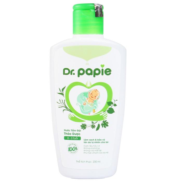 Nước tắm gội thảo dược Dr.PaPie