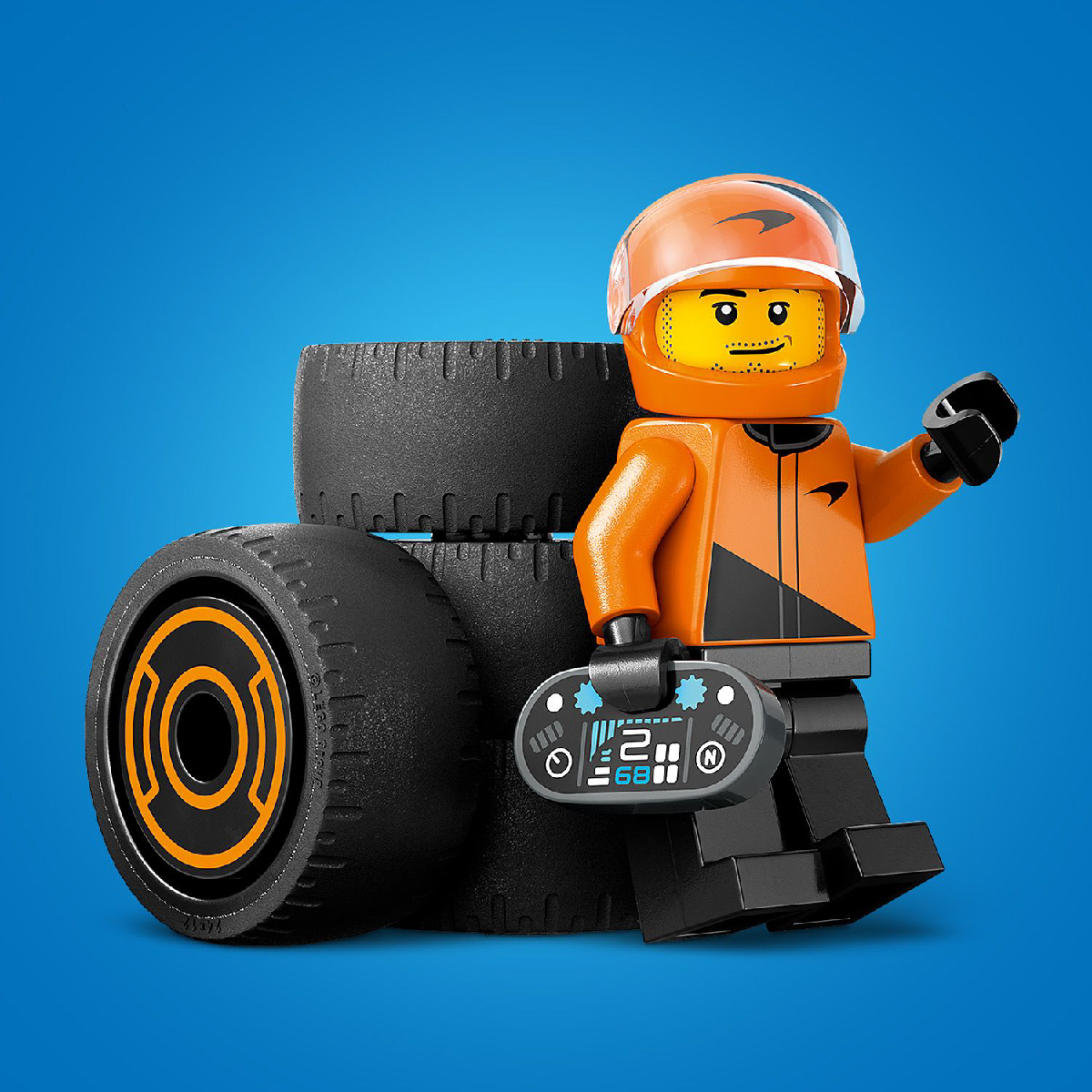 LEGO CITY 60442 Đồ Chơi Lắp Ráp Xe Đua F1 (86 chi tiết)