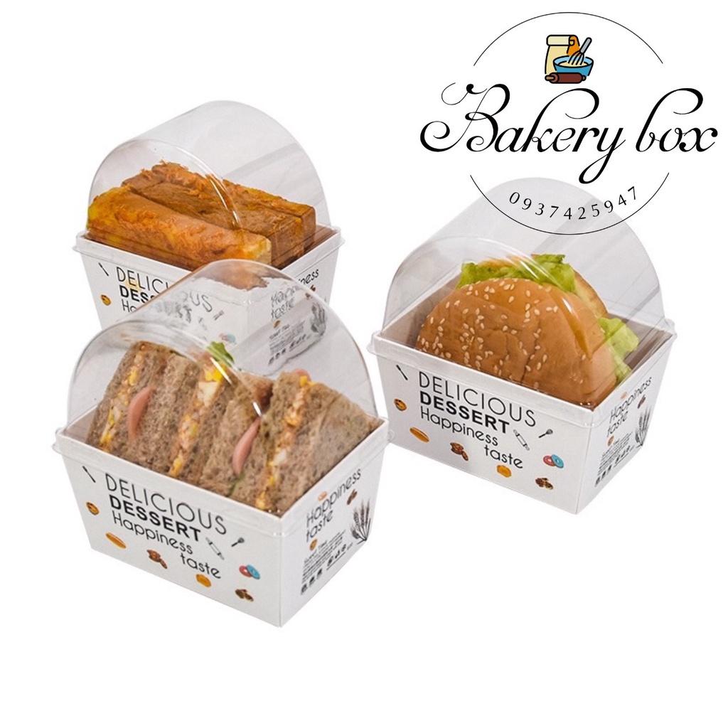 Hộp Giấy Trắng Nắp Bầu DELICIOUS