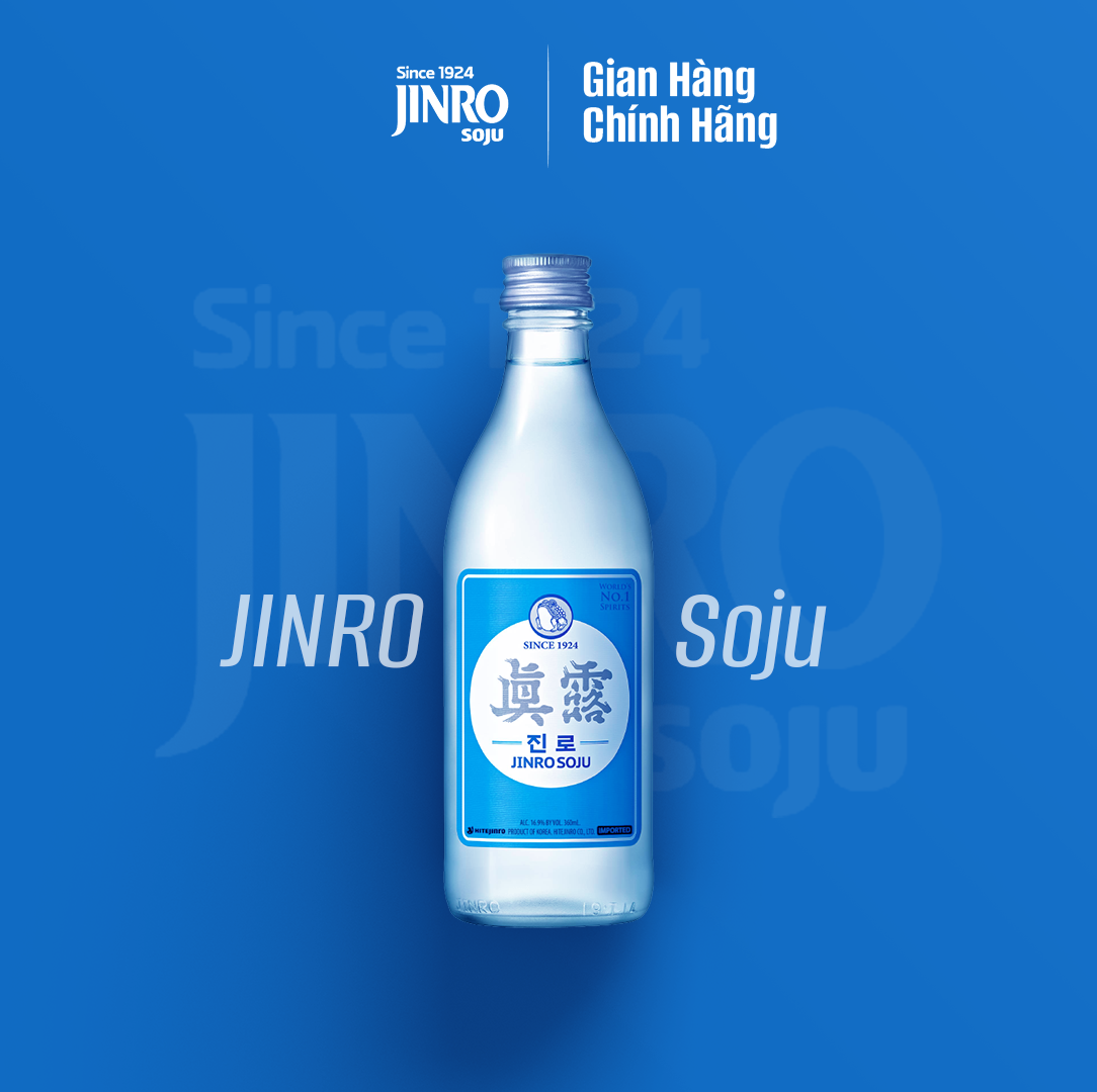 [CHÍNH HÃNG] Soju Hàn Quốc JINRO IS BACK