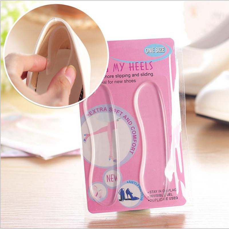 Combo 2 Miếng Lót Giày Silicon Chống Đau Gót Chân, Miếng Lót Gót Chân Chống Đau - PucaMart