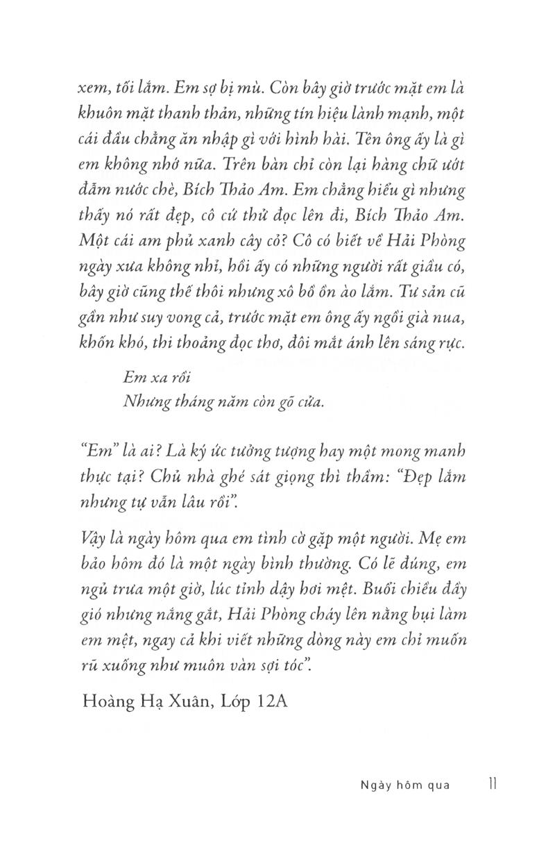 Thực Đơn Mây Trắng