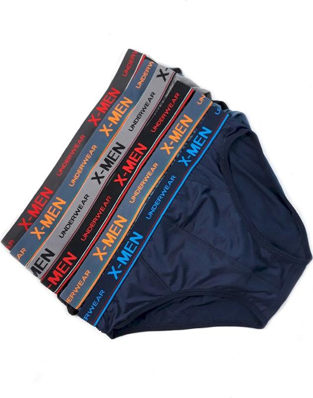 Combo 6 Quần Sịp Nam Thun Lạnh 4 Chiều Cao Cấp X-Men Underwear MS1035