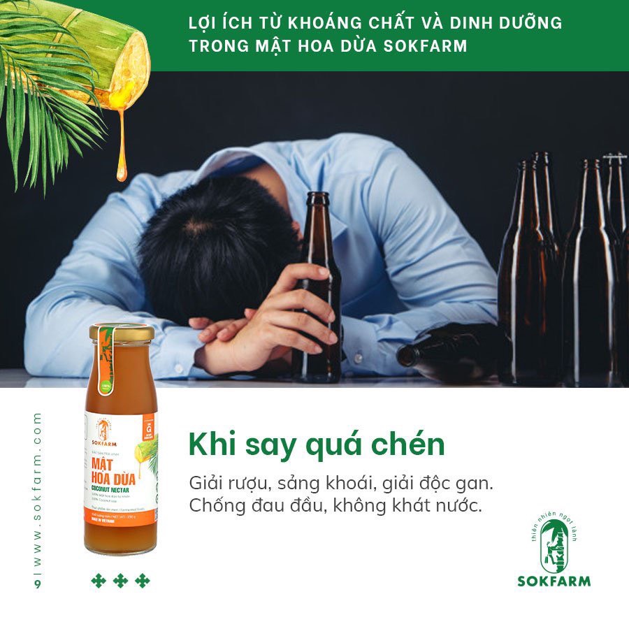 COMBO 2 CHAI MẬT HOA DỪA - SOKFRAM- 500ml - 100% MẬT HOA DỪA NGUYÊN CHẤT