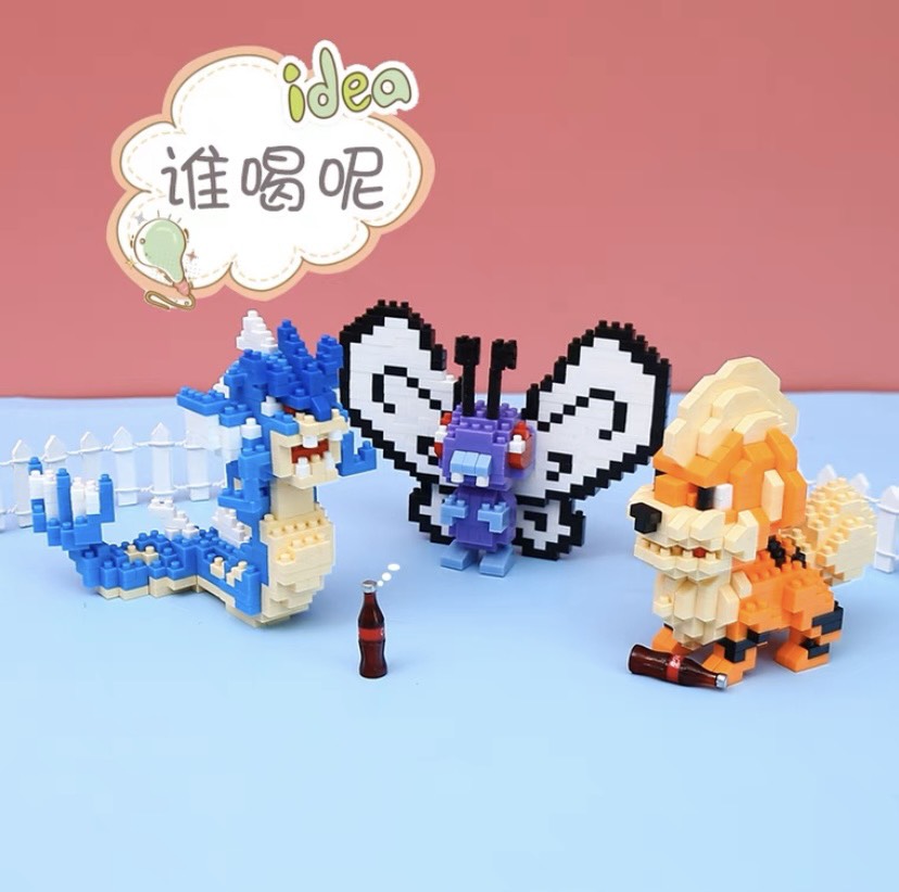Mô hình lắp ráp Pokemon cao cấp + Tặng kèm bộ thẻ bải Pokemon