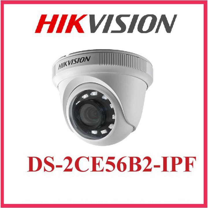 Camera HDTVI Dome 2MP HIKVISION DS-2CE56B2-IPF - Chính hãng Nhà An Toàn