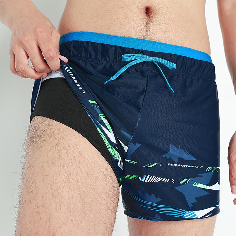 Quần short boxer CAMEL co giãn dùng đi bơi siêu nhẹ dành cho nam