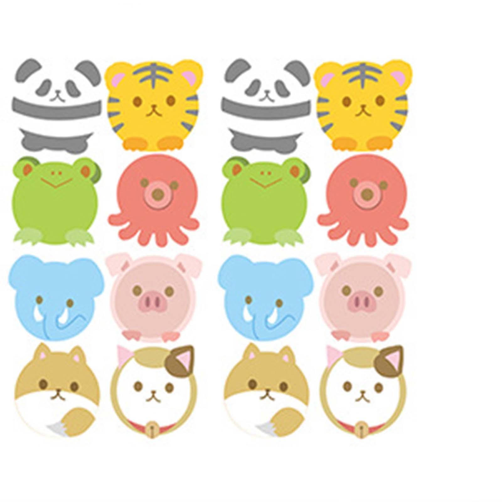 64 Pieces Cute  Stickers Scented Decor Easy to Use Removal