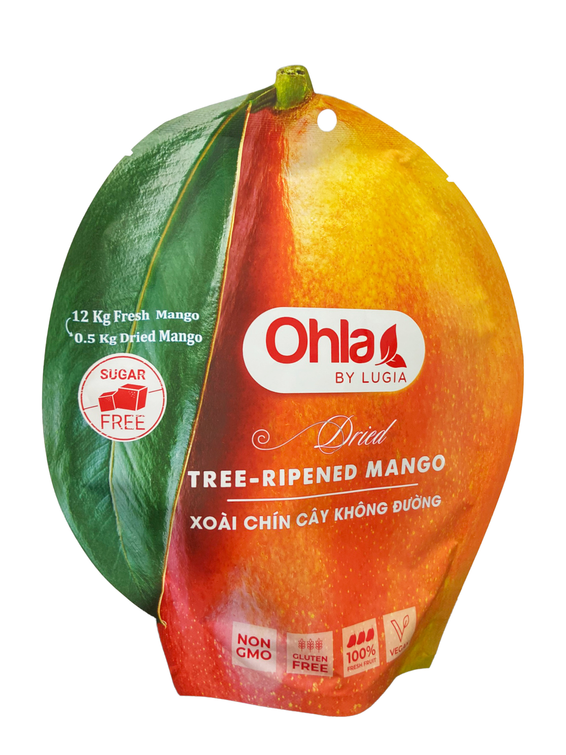 Xoài chín cây không đường Ohla_200g