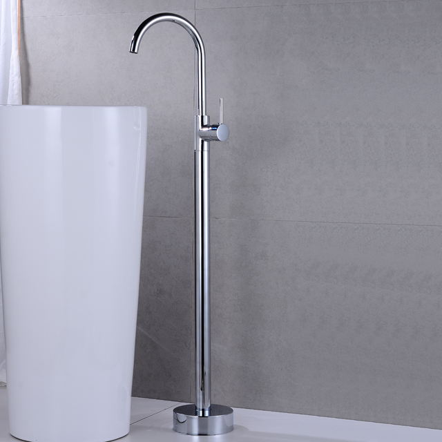 Vòi đặt sàn dùng cho chậu chân đứng và bồn tắm độc lập BRODA B9708-1