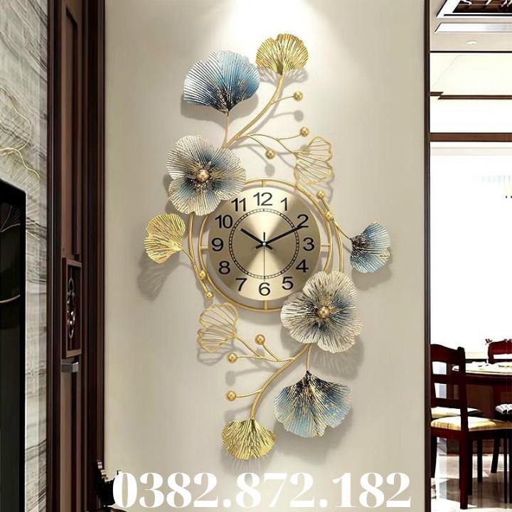 Tranh Sắt Nghệ Thuật Decor Trang Trí Đồng Hồ Phong Cách Mới-Hàng Nhập Khẩu