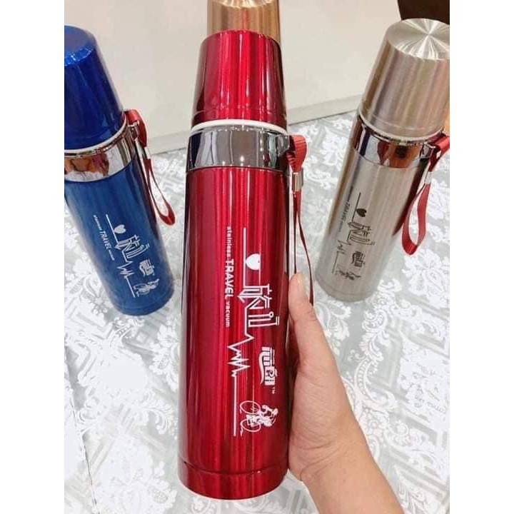 Bình Giữ Nhiệt Inox Tiện Lợi 800 Ml - Giao Hàng Toàn Quốc