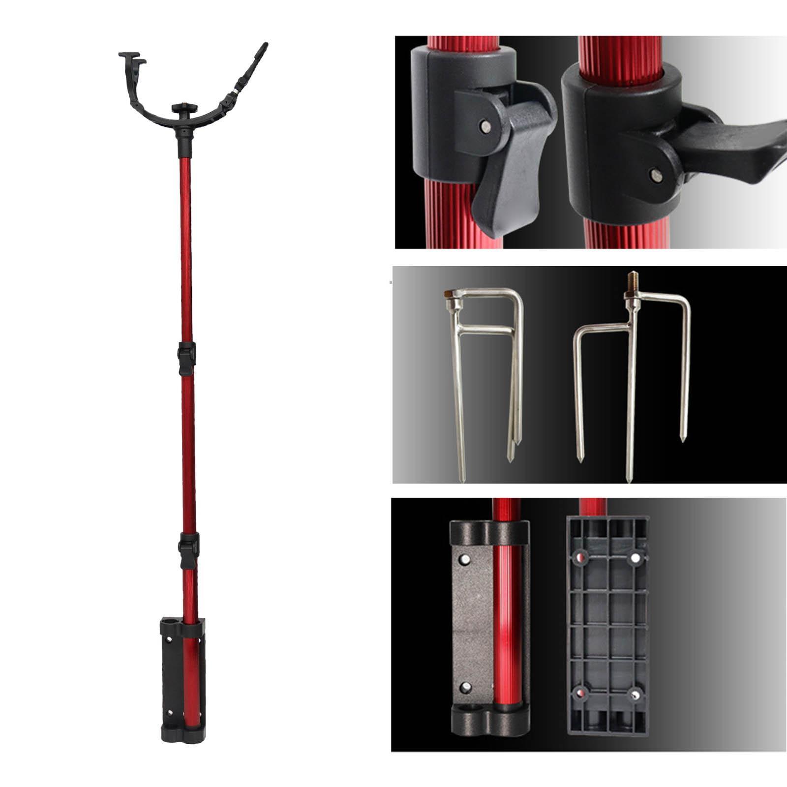 Adjustable Fishing Rod Holder Fish Pole Bracket Rack Fishing Tool