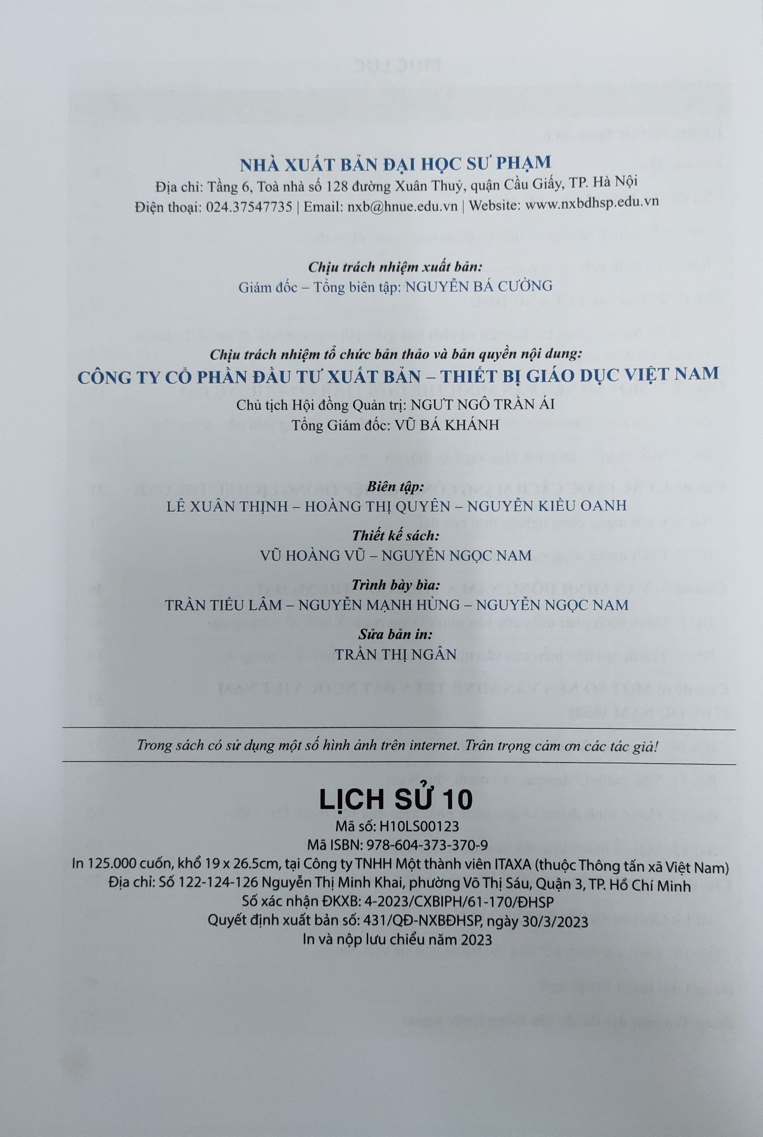 Lịch Sử lớp 10 (Bộ sách Cánh Diều)