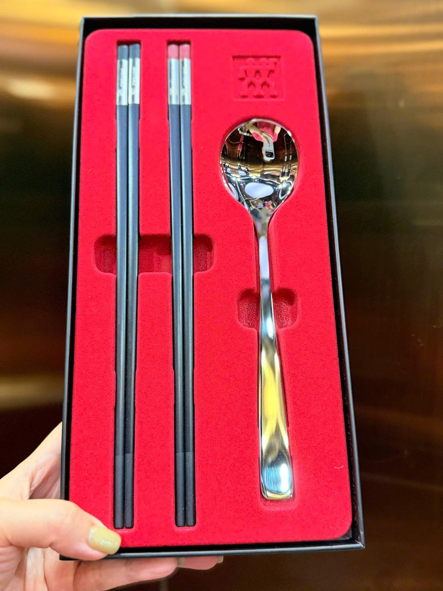 Set 5 món đũa thìa Zwilling Chopsticks Hàng chính hãng