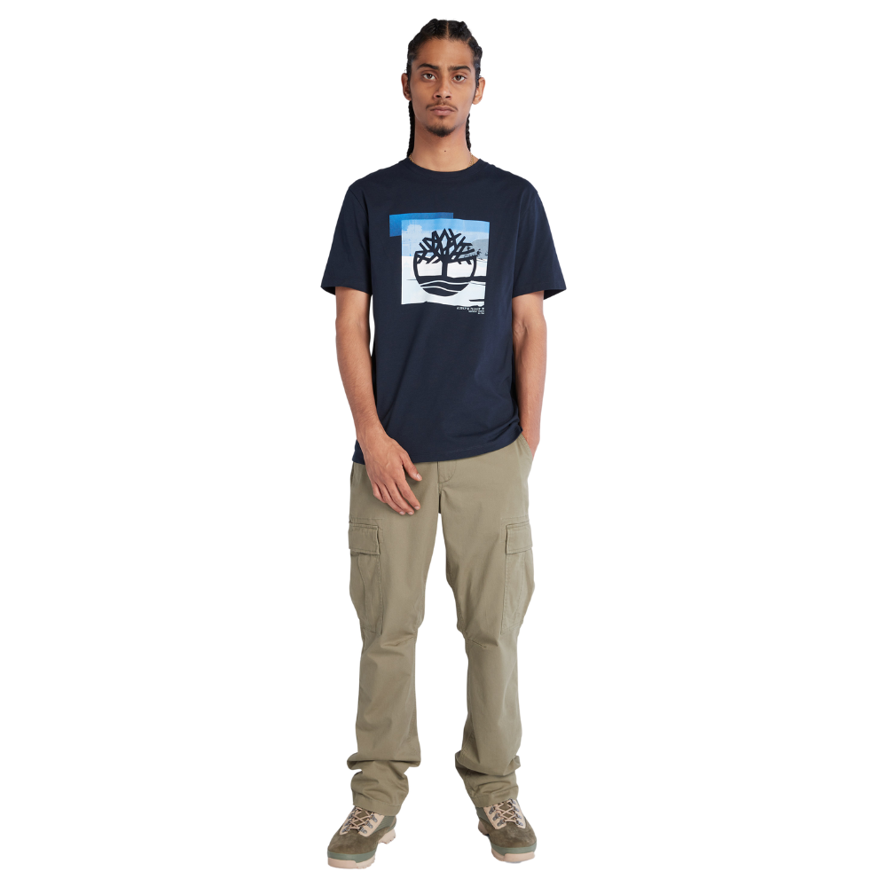 [Original] Timberland Áo Thun Nam Coast Inspired Logo Graphic Tee Regular TB0A6QVZ