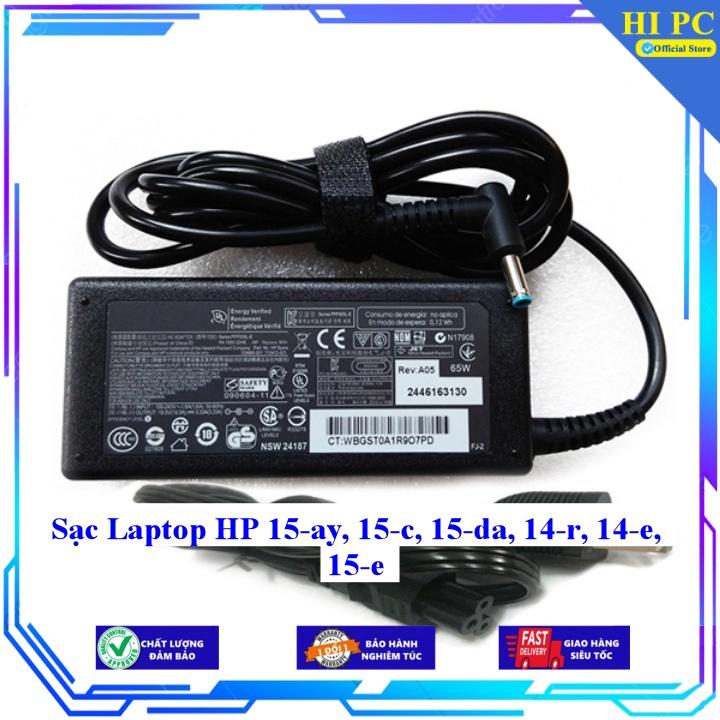 Sạc Laptop HP 15-ay 15-c 15-da 14-r 14-e 15-e - Kèm Dây nguồn - Hàng Nhập Khẩu