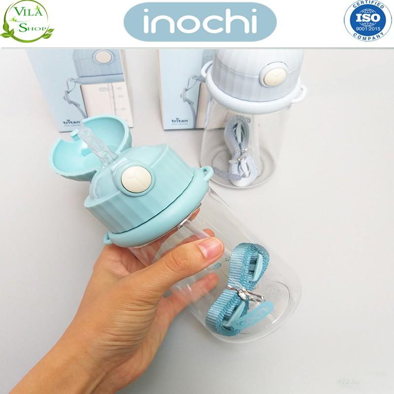 Bình Đựng Nước Cho Bé, Bình Nước Goki Rudy 450ml, Bình Nước Cao Cấp Chính Hãng Inochi Đạt Tiêu Chuẩn Xuất Nhật