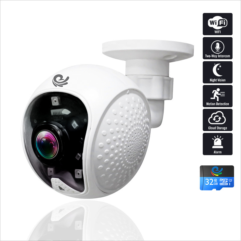 [ TẶNG THẺ 32GB ] Camera Ip Quan Sát Cố Định CC5021 Trong Nhà 1080P - Xem Ở 2 Chế Độ HD / FULL HD, Kèm Thẻ Nhớ 32Gb - Chính Hãng