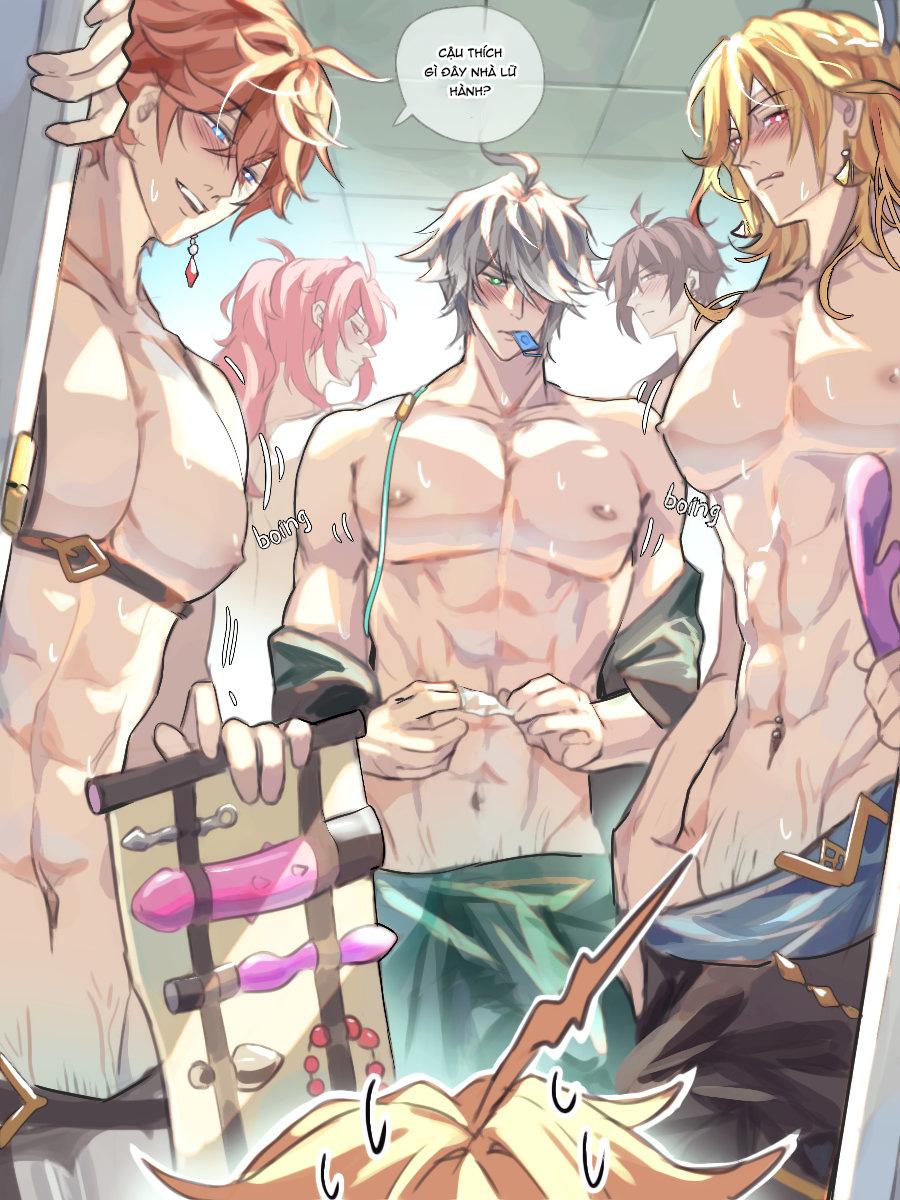 màu mè hoa lá hẹ | cg art kèm thoại chapter 66 5