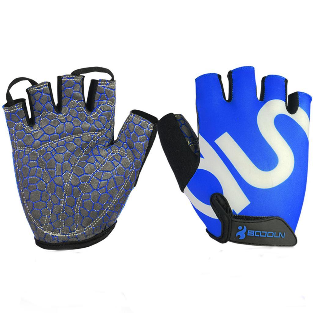 Cycling Gloves Half Finger Bike Bicycle Gloves Gel Mountain Road Bike Riding Gloves for Men and Women
