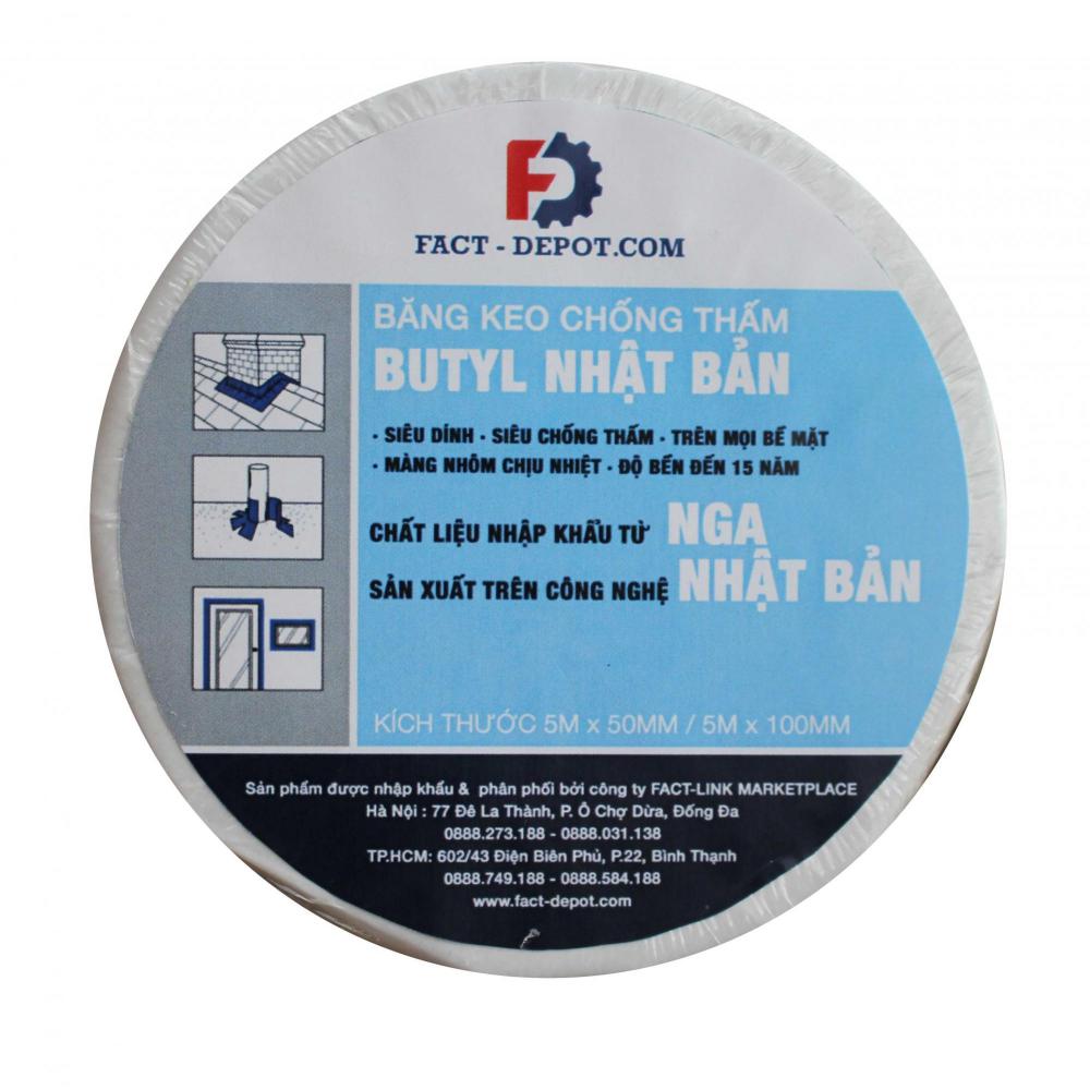 Băng keo chống thấm Butyl Fact-Depot Nhật Bản