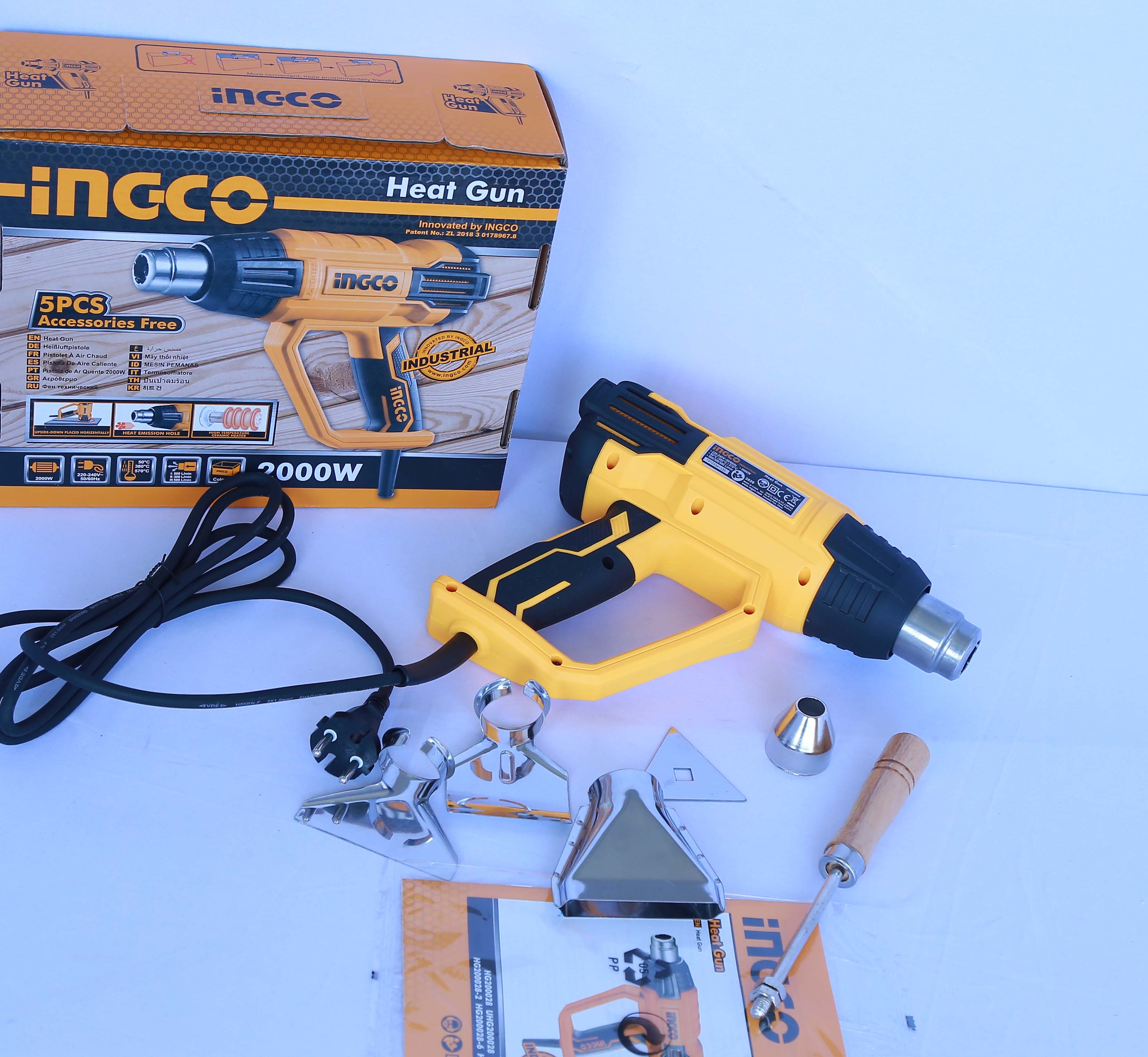 Máy thổi nhiệt INGCO - HG200028