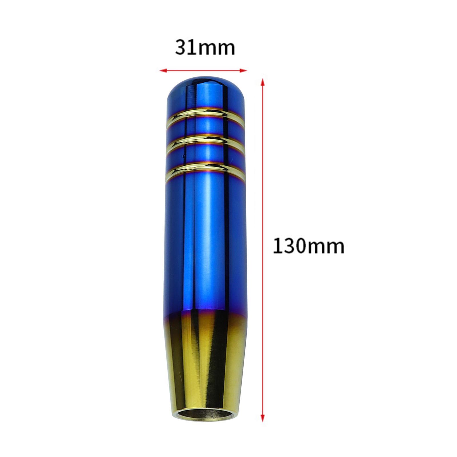 Gear Knob with 3 Threaded Adapters Fit Most Manual Vehicles