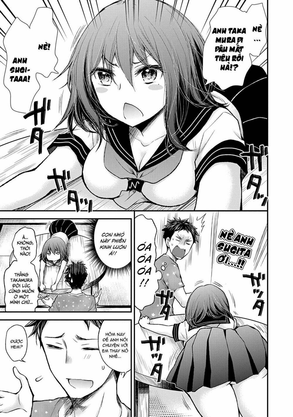 Henjo - Hen Na Joshi Kousei Amaguri Chiko Chapter 81 - Trang 9